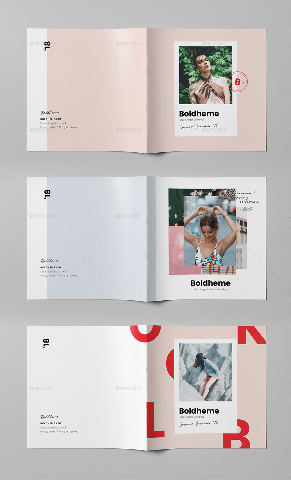 Boldheme / Modern Lookbook & Catalog, Print Templates GraphicRiver